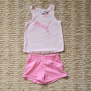 Puma Light Pink Athletic Set